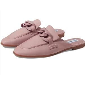 NWB Womens Steve Madden Cally Mules Pink, sz 8
